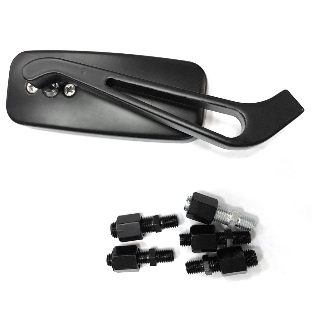 Dafy Moto - Rétroviseurs Race Noir Mat