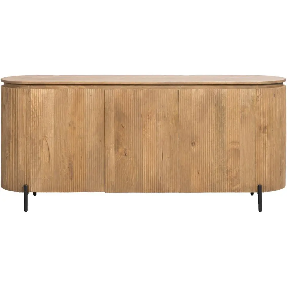 Dressoir Vito - lichtbruin - 81x180x43 cm