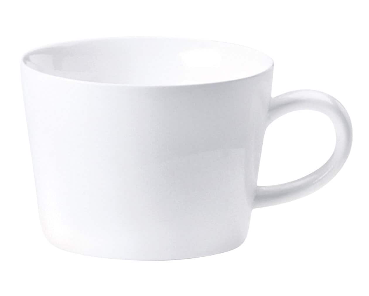KAHLA Kaffeetasse FIVE SENSES weiß 6er Set Porzellan