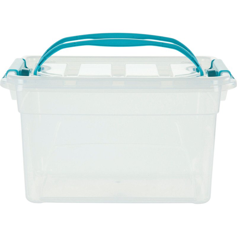 Boîte de rangement plastique 13 L WHITEFURZE Allstore Carry Box- incolore