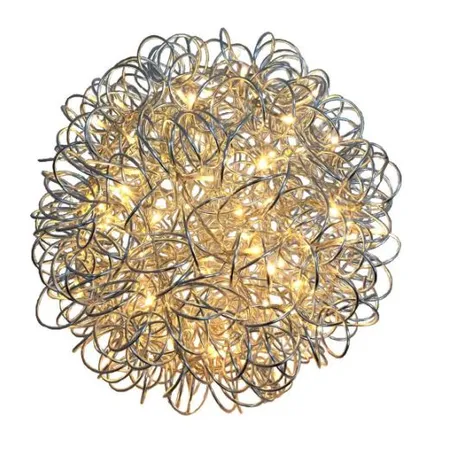 G&G Best Seasen LED 3D-Kugel Aluminiumgeflecht 
