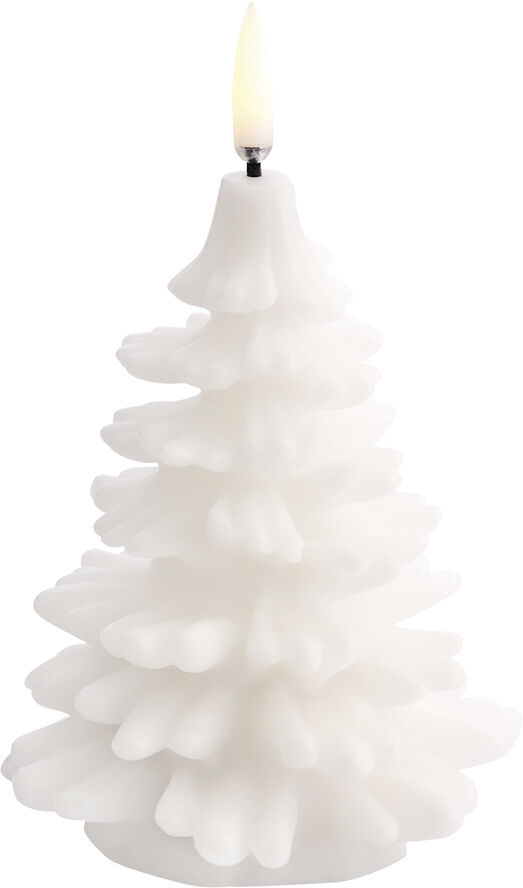 Uyuni LED candle christmas tree, Nordic white, Smooth, 9x12 cm 2/1 White