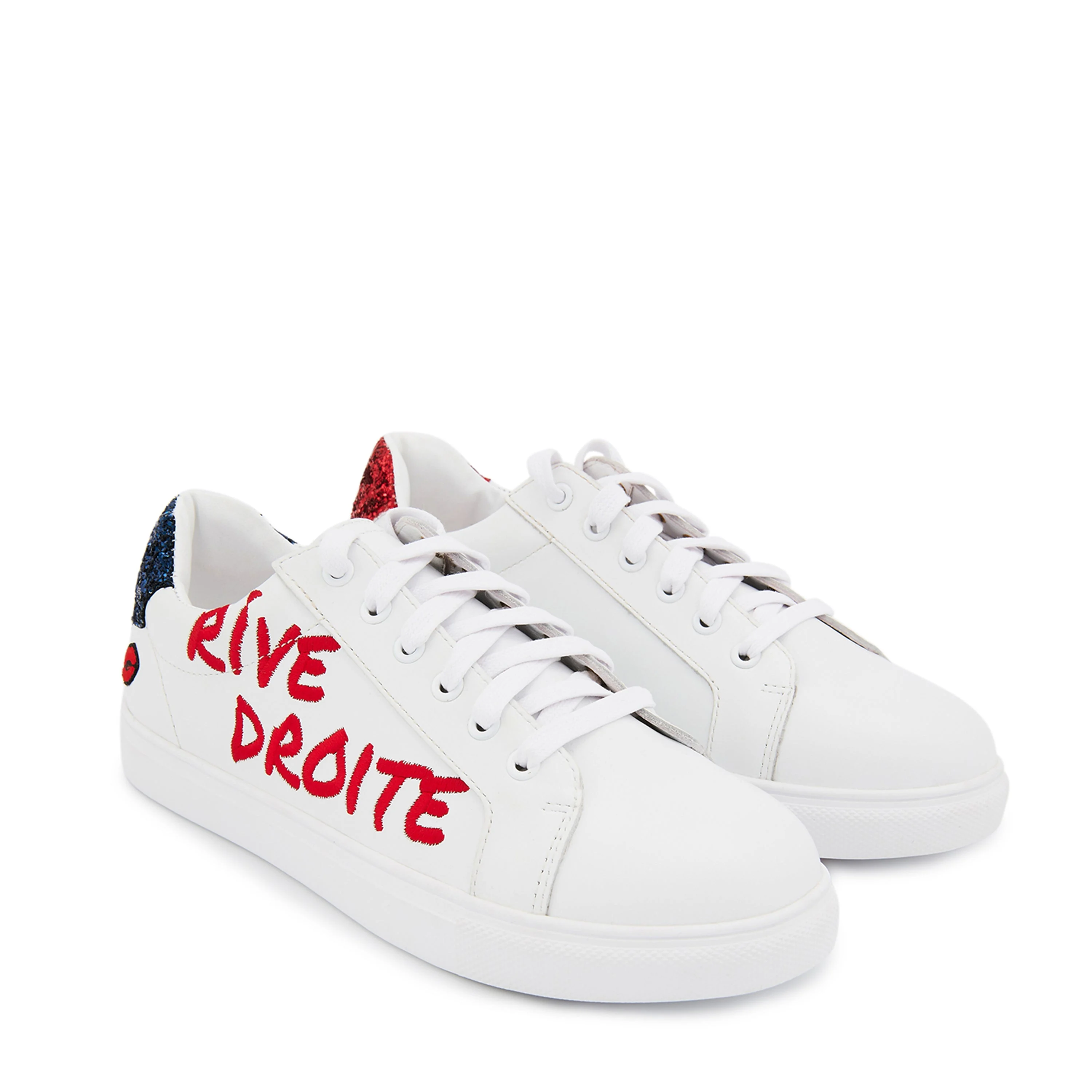 SIMONE RIVES - Sneakers en cuir | Blanc