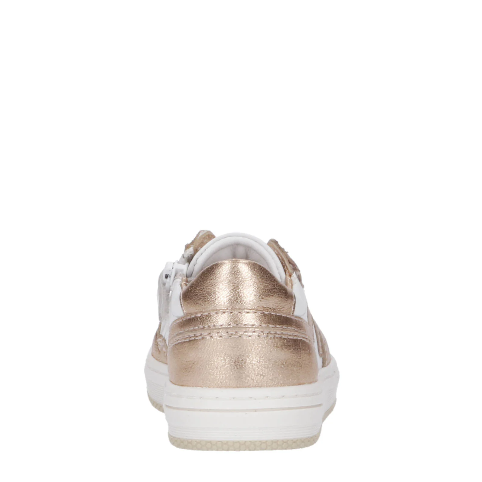 Pinocchio leren sneakers brons