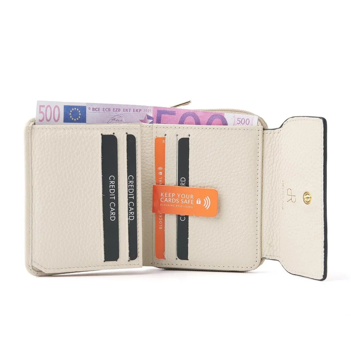 dR Amsterdam | 110179 | Dames leren portemonnee
