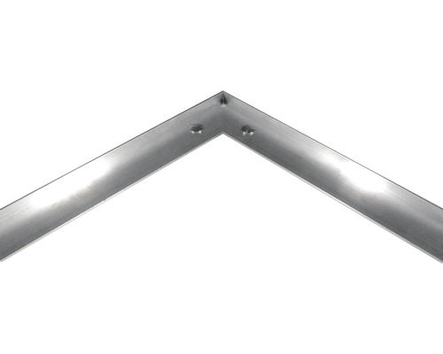 Dural hoekframe Duraway 60x80 cm aluminium zilver