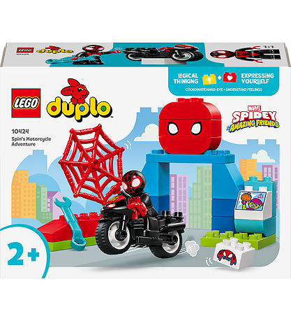 LEGO? DUPLO Marvel Spider-Man - Spins Motorcykeleventyr 10424 -