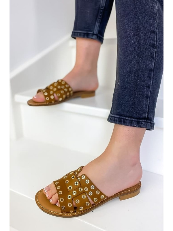 Semerdjian - Mules ALOE Marron