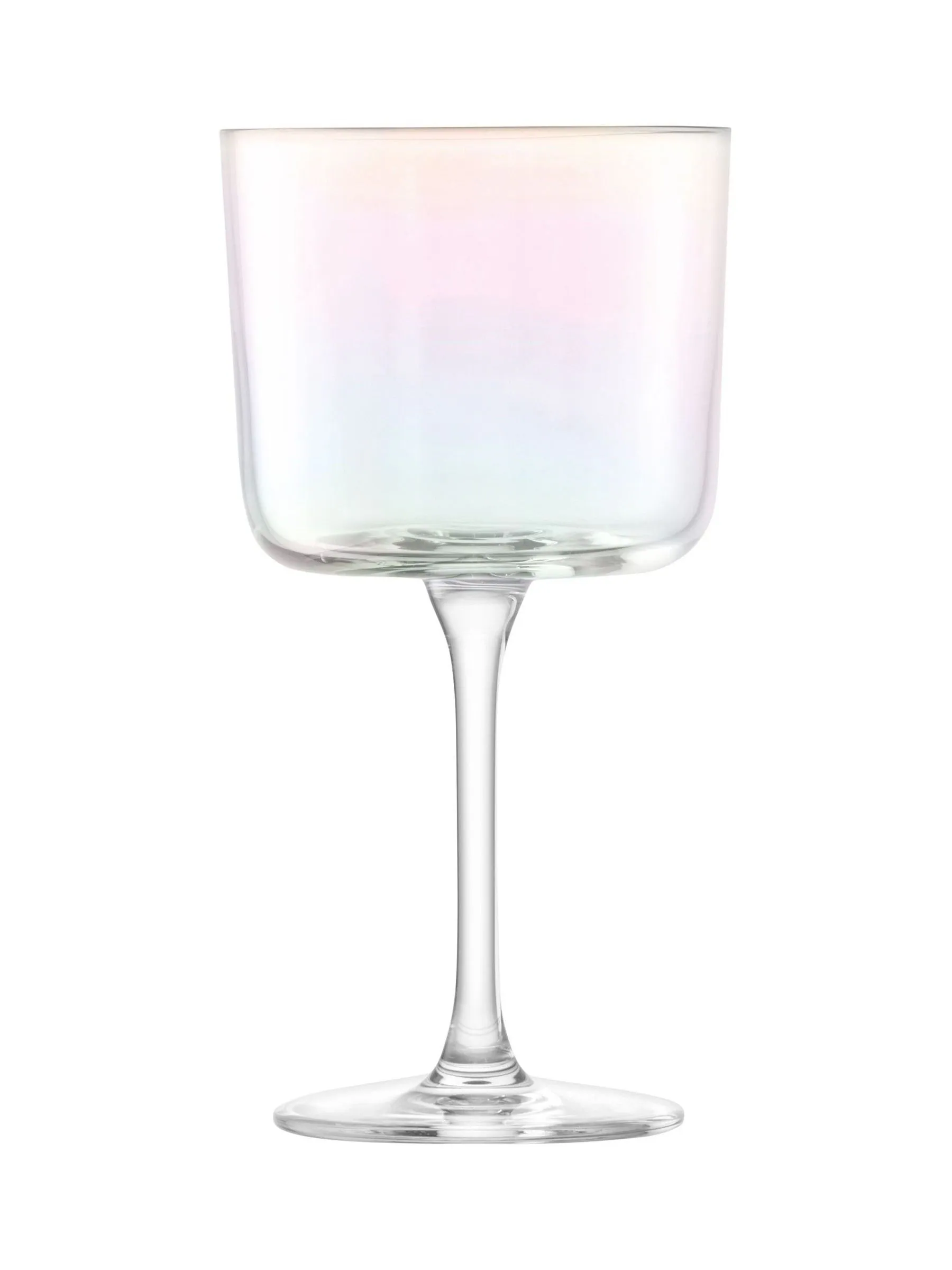 LSA International Set of 2 Iridescence Wine Glasses 250ml