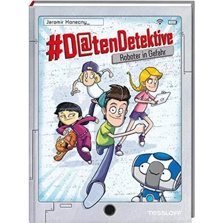 Tessloff Buch Datendetektive Band 1 - Roboter in Gefahr