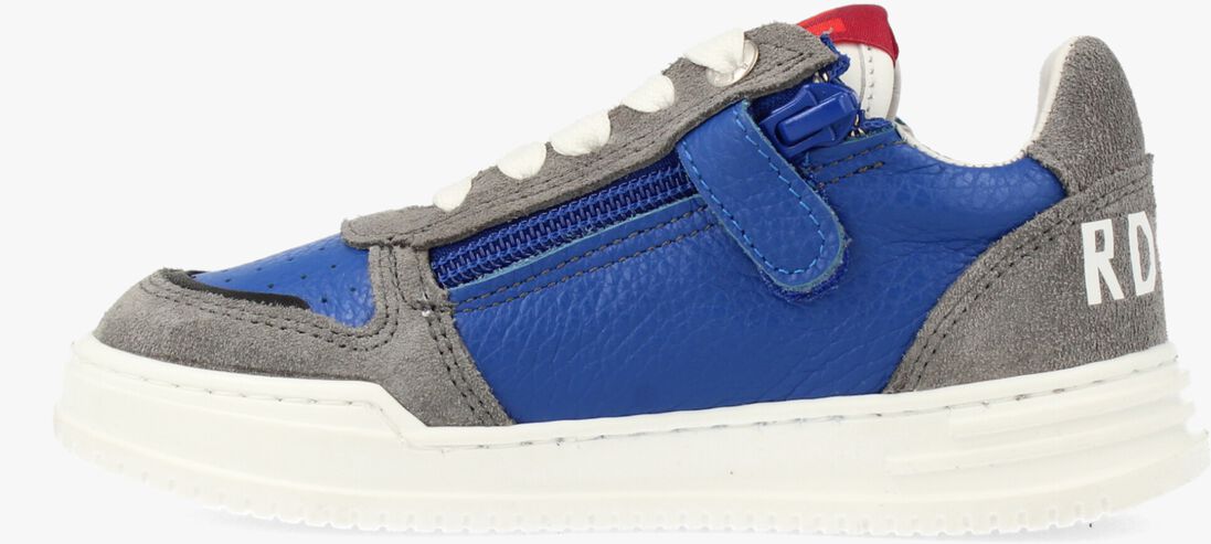 RED-RAG blauwe red-rag lage sneakers 13707