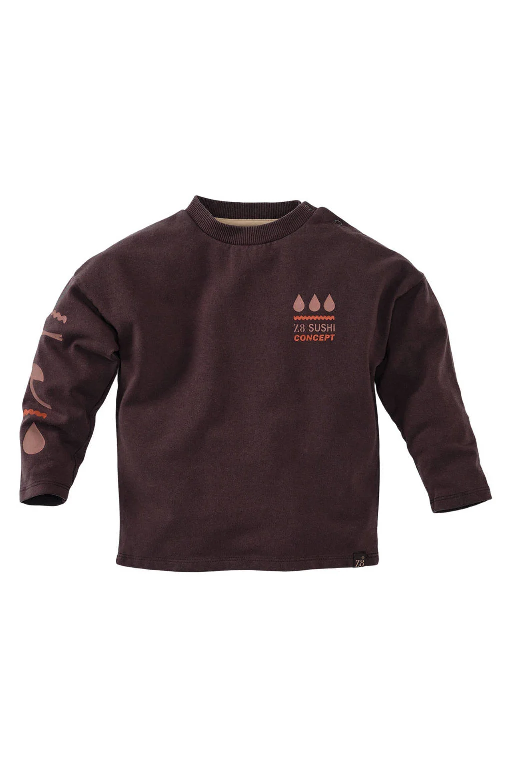 Z8 mini longsleeve Raoul bruin