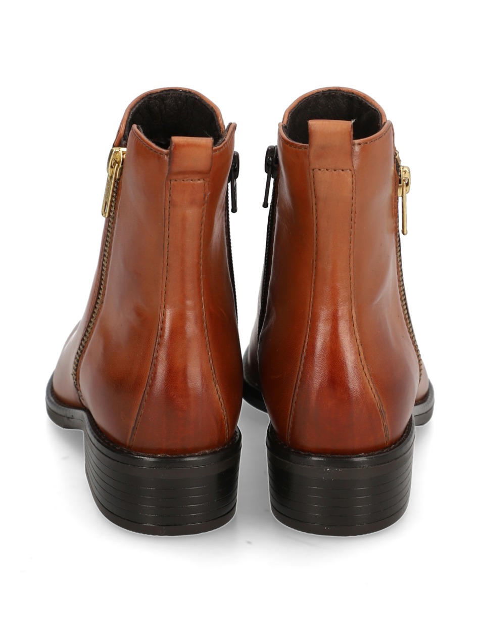 Glattleder Stiefelette