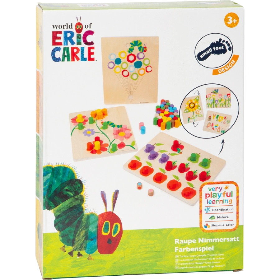 small foot® Raupe Nimmersatt Farbenspiel