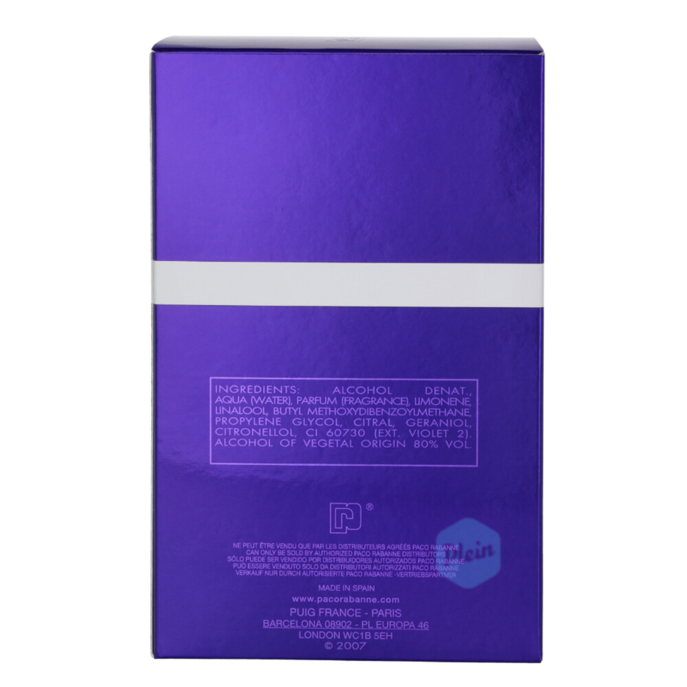 Paco Rabanne Ultraviolet Man Eau de Toilette Spray100 ml