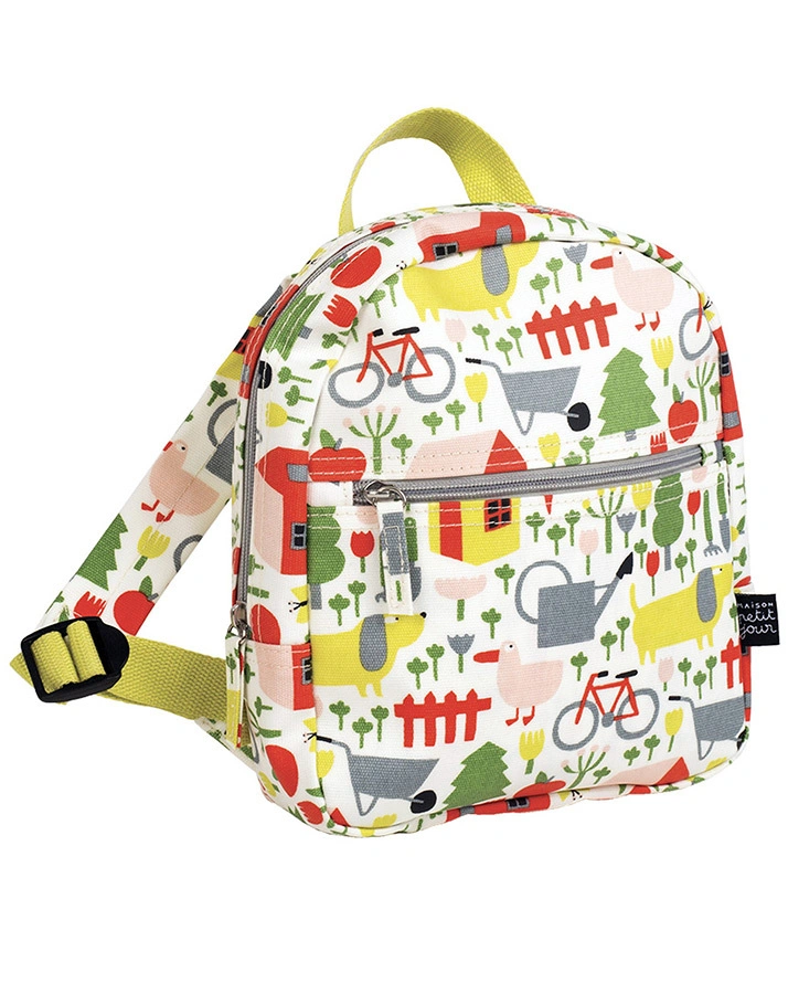 Kinder-Rucksack CAMPAGNE (20x21x10) in bunt