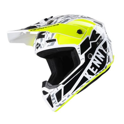Casque cross Kenny PERFORMANCE - GRAPHIC 2024 - Gris / Marron
