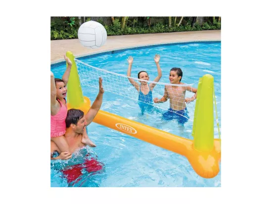 Jeu de volley flottant - Intex - Jeu d'extérieur pour piscine