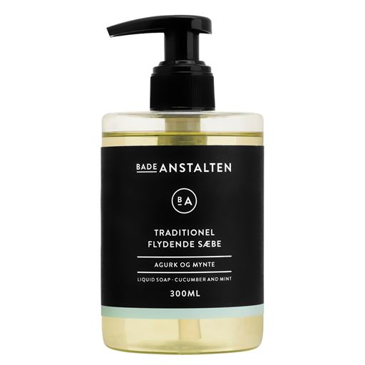 Badeanstalten Traditionel Flydende Sæbe, Agurk & Mynte, 300 ml