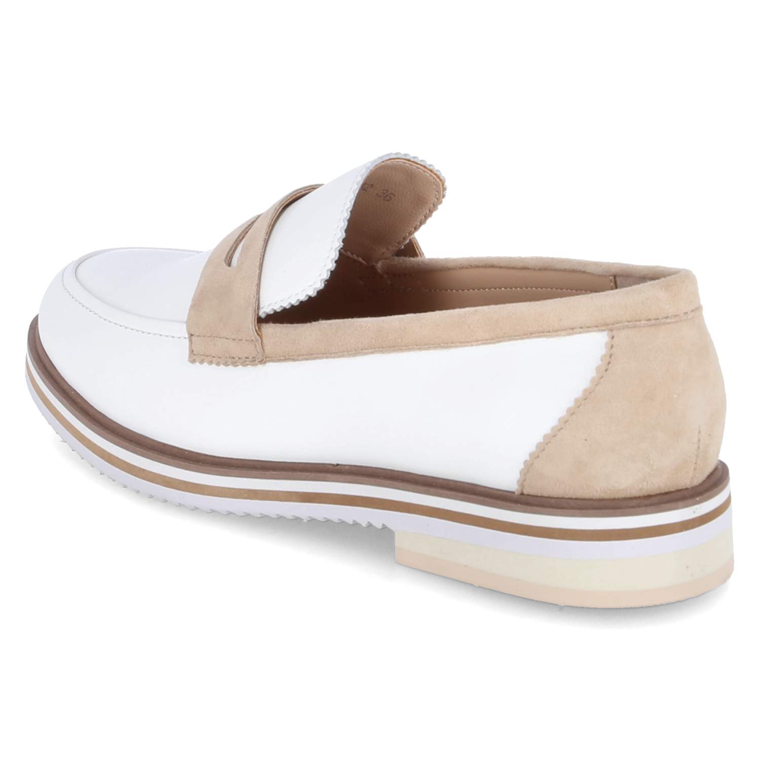 Kaerlek Slipper - white, desert