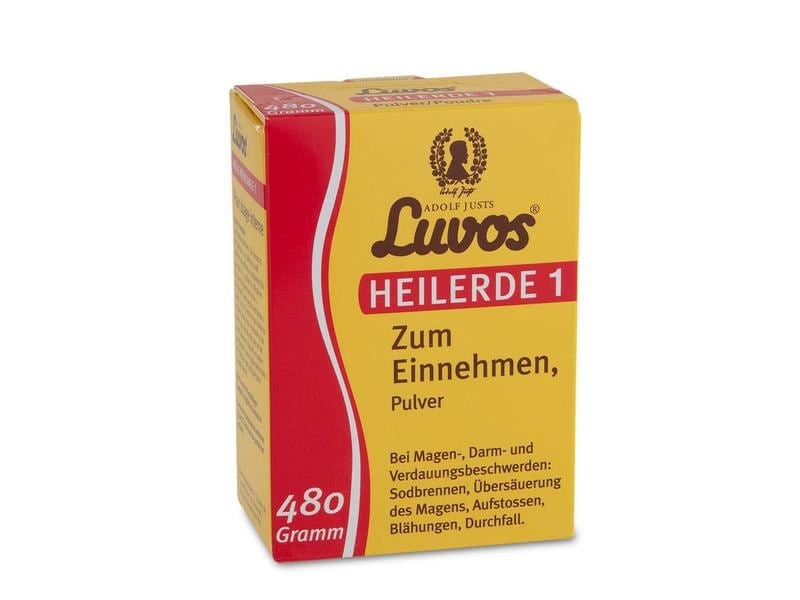 Luvos Heilerde 1 Pulver 480 g Heilerde für Magen-Darm-Beschwerden