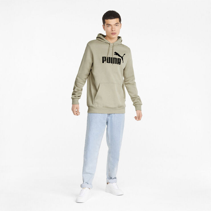 Puma Essentials Big Logo hættetrøje Brun