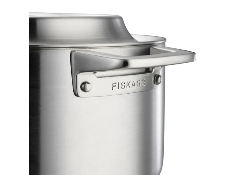Fiskars 1067639, 3 L, Rund, Rustfrit stål, Rustfrit stål, Ingen belægning, Rustfrit stål