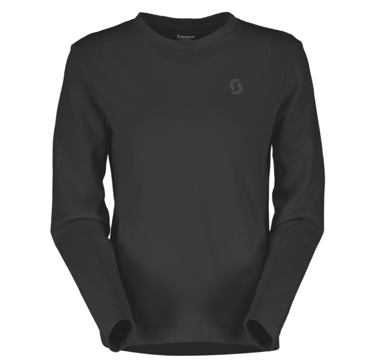 SCOTT Tech Crewneck til Kvinder, Sort