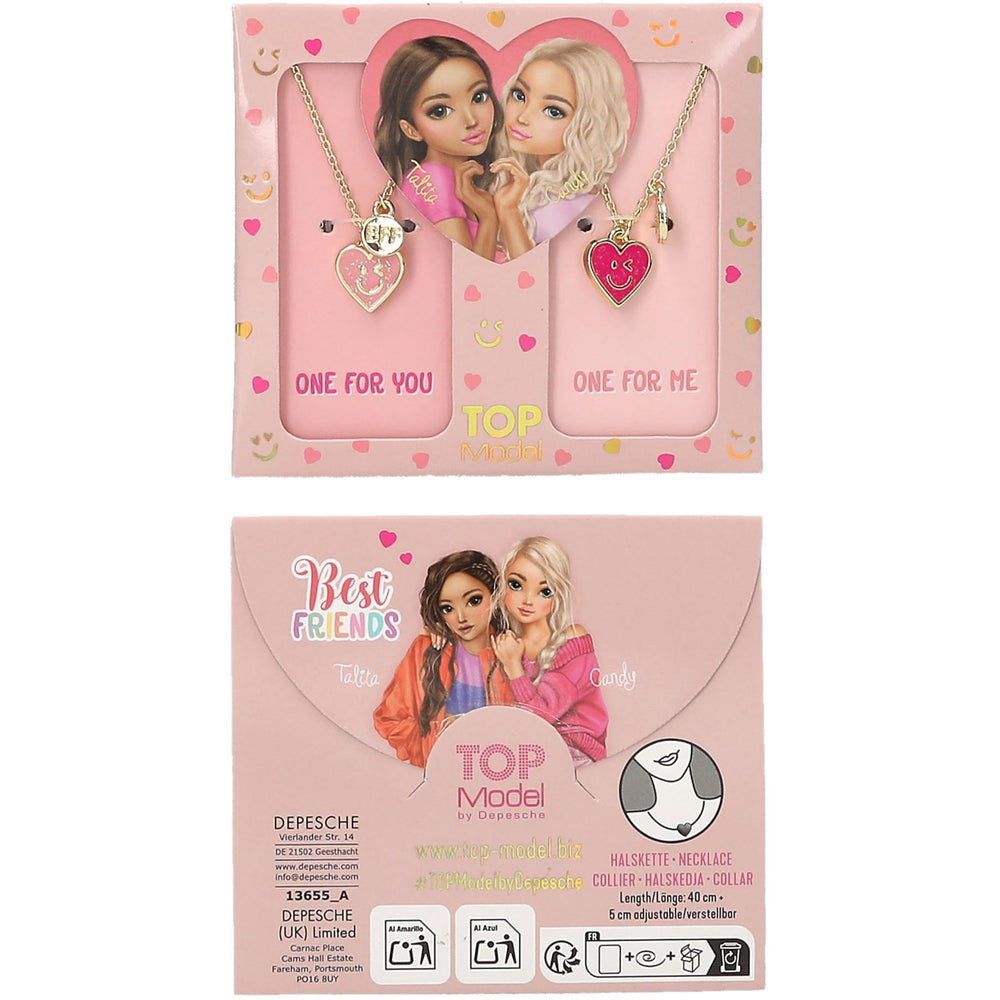 Køb TOPModel BFF Halskæde Sæt Pink