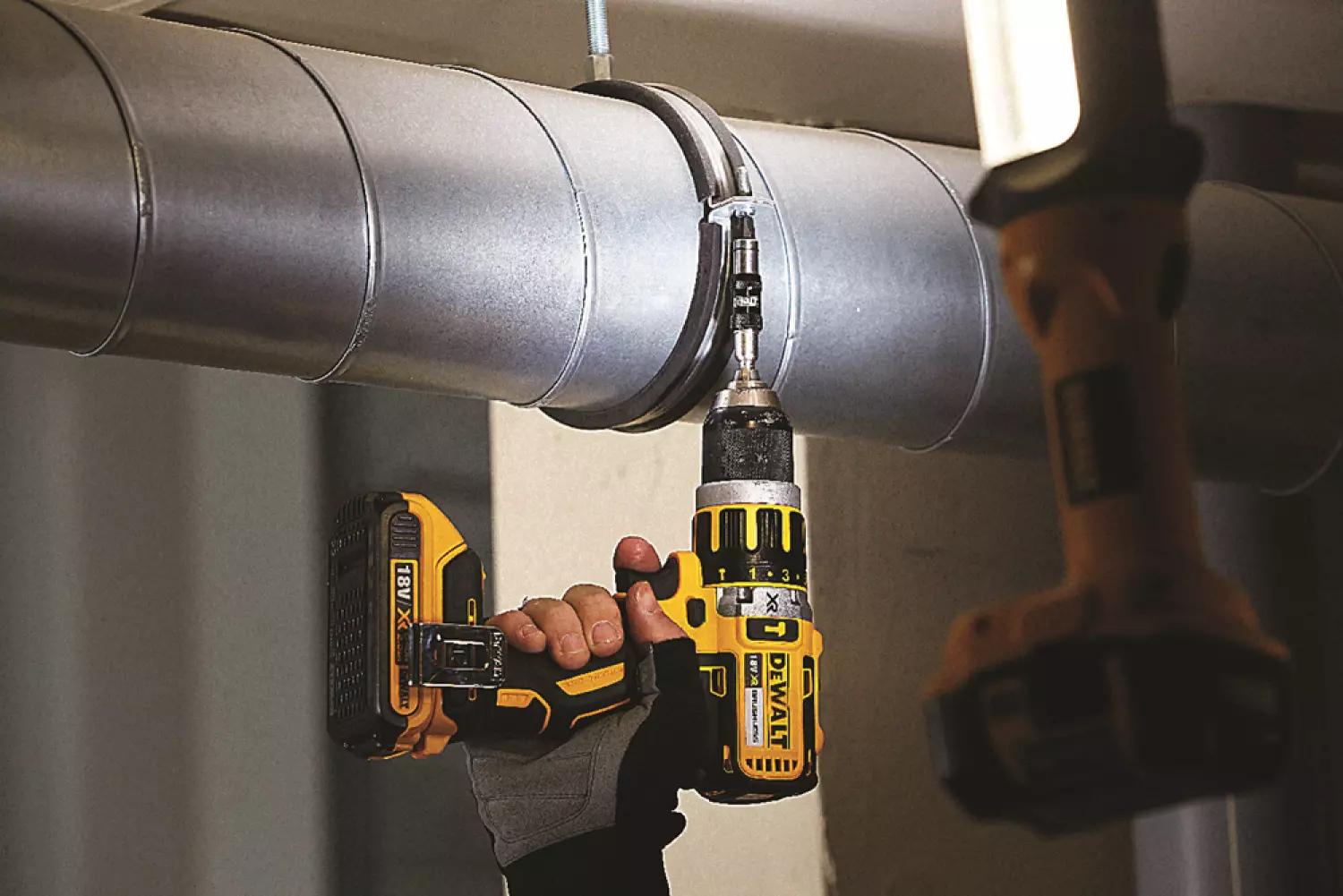 DeWALT DT70518T 10-delige impact Torsion bitset met zwenkbare bit tip houder