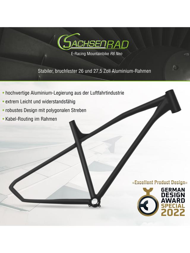 E-Racing Mountainbike R6 mit 500 Wh