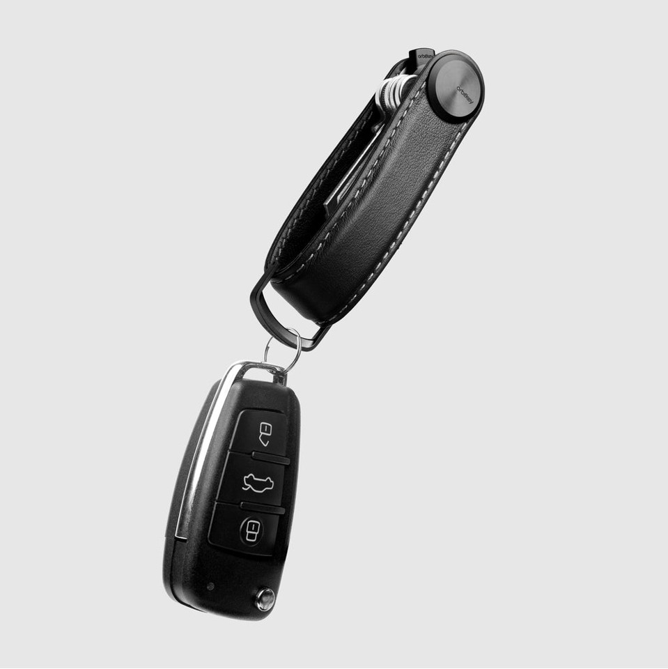 Orbitkey - Key Organiser Pro Leather - Blackout