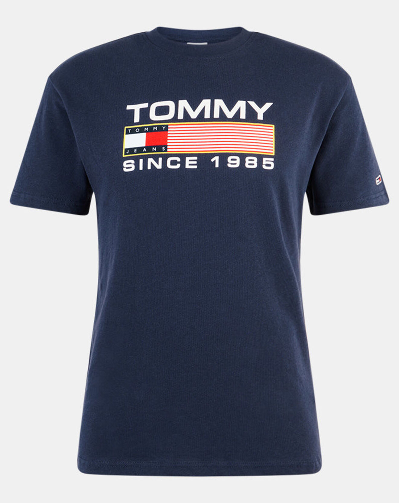 Tommy Jeans T-Shirt Athletic Twisted logo bleu marine