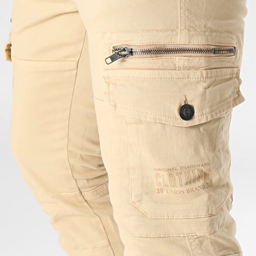 Pantalon Cargo Slim Danakil P7051M Beige Clair