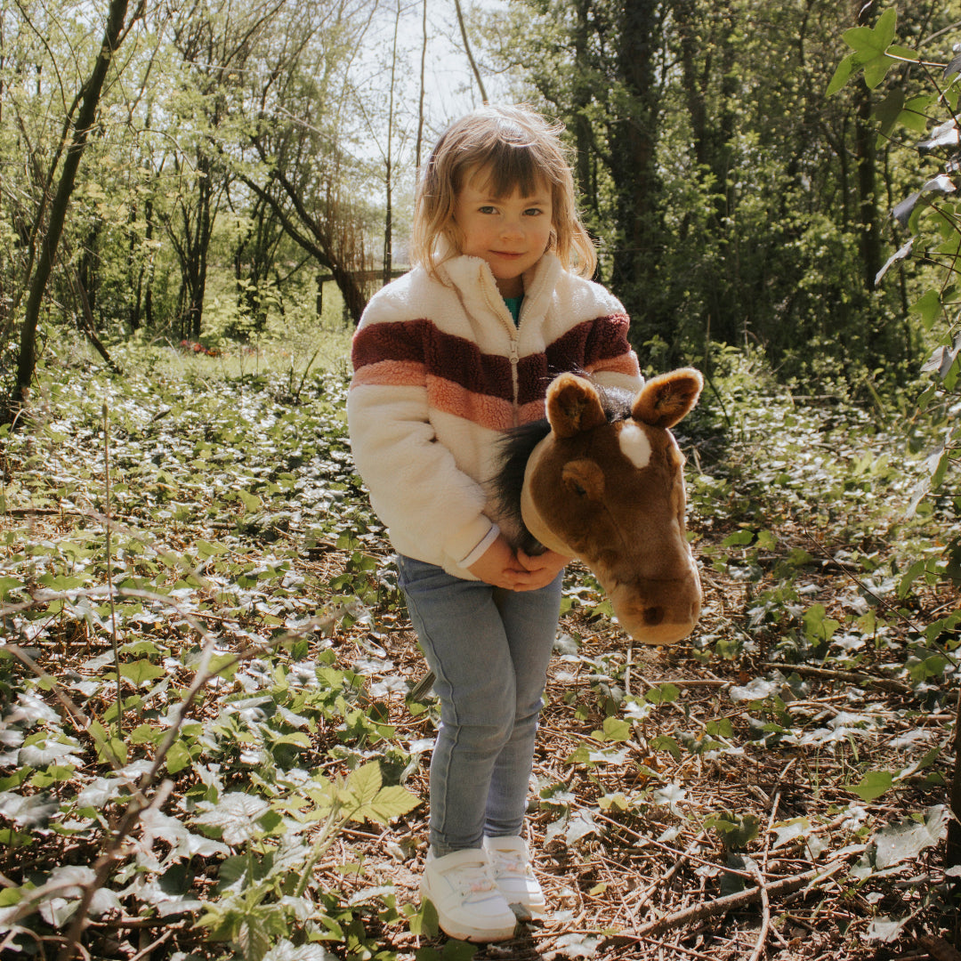 wild & soft stokpaard - bruin