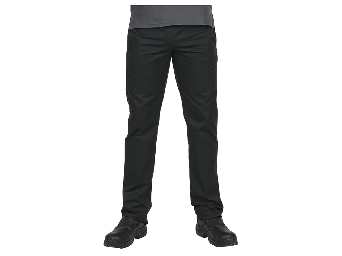 Pantalon de cuisine mixte - Mistral noir - Taille 0 (36/38) - Clément Design