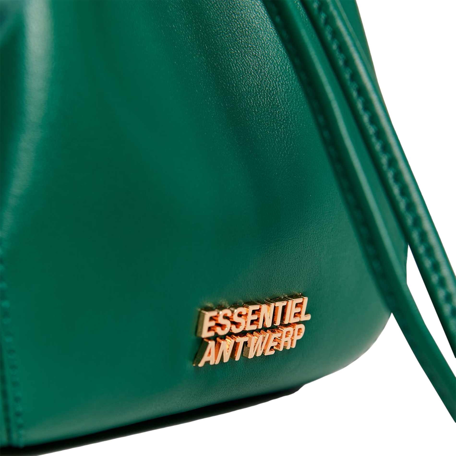 GABI - Sac seau en cuir | Vert