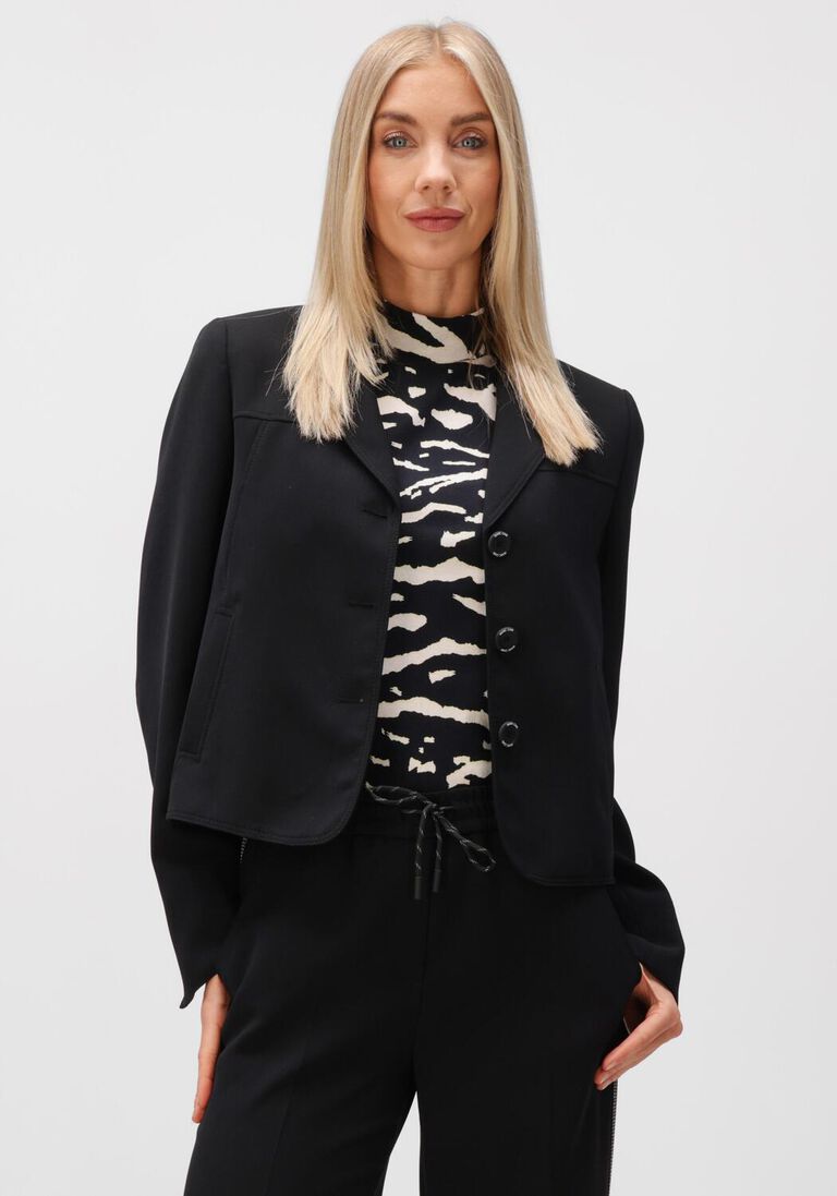 zwarte marc cain sports blazer as 34.12 w05