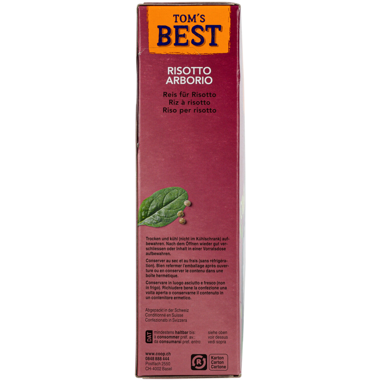 Tom's Best Risotto Arborio