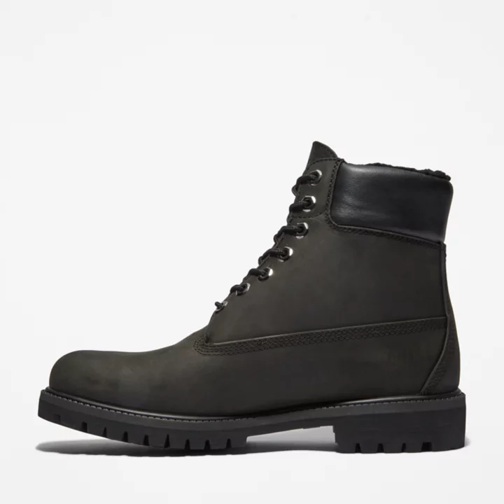 6-inch Boot d'hiver imperméable Timberland Premium pour homme en noir
