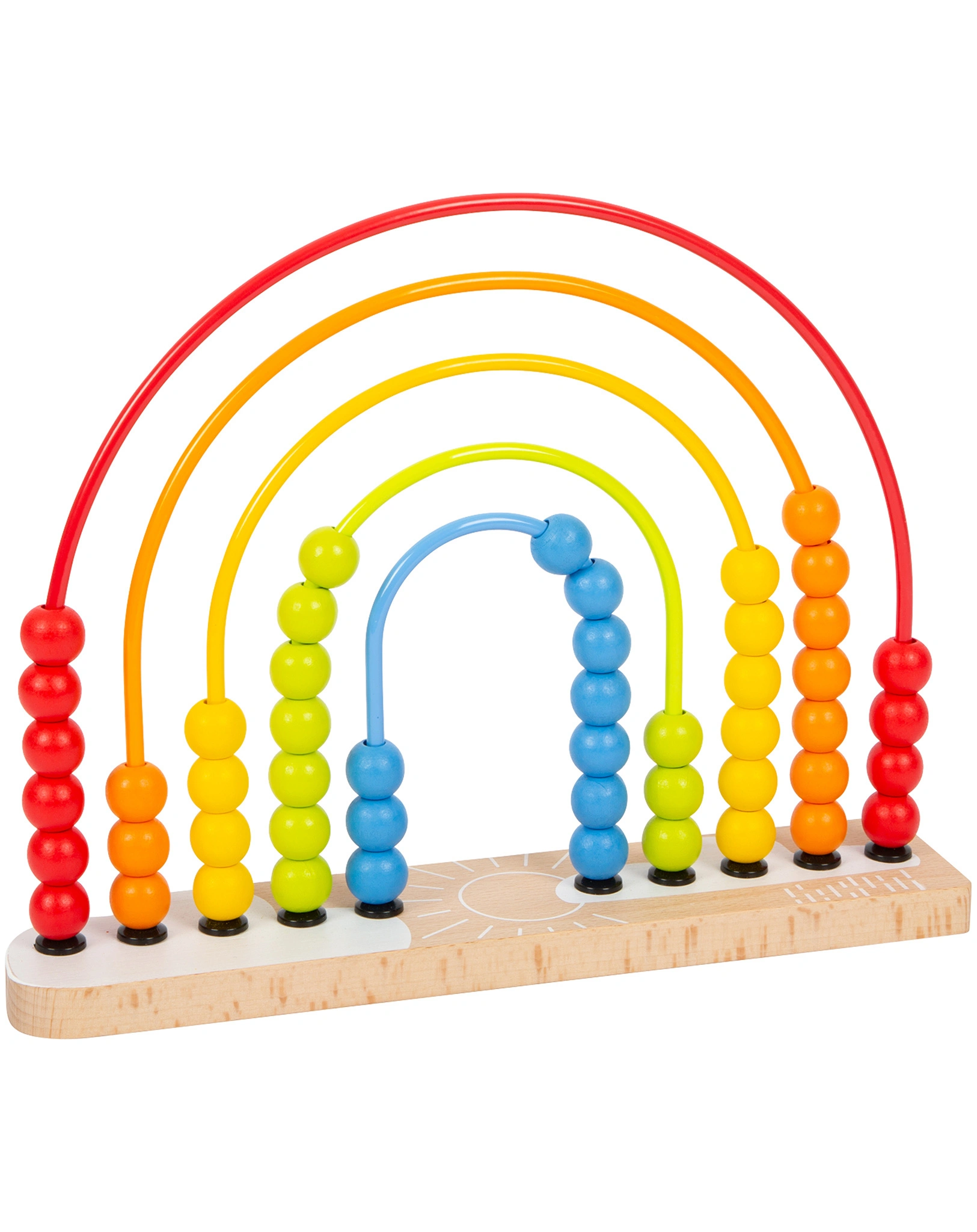 Abakus REGENBOGEN aus Holz