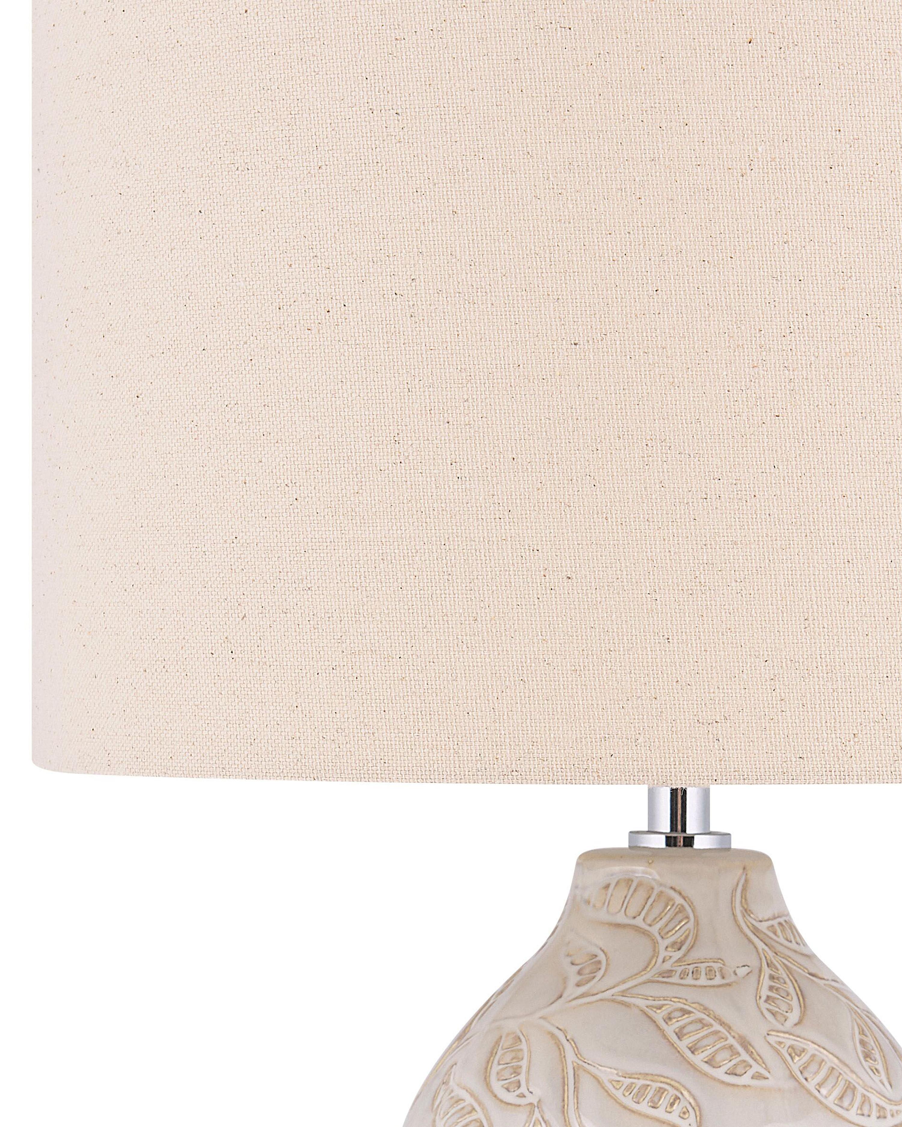 Tafellamp SALZA Keramiek Beige