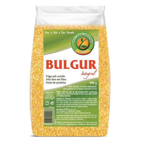 Cem Porcento Bulgur Integral 500g