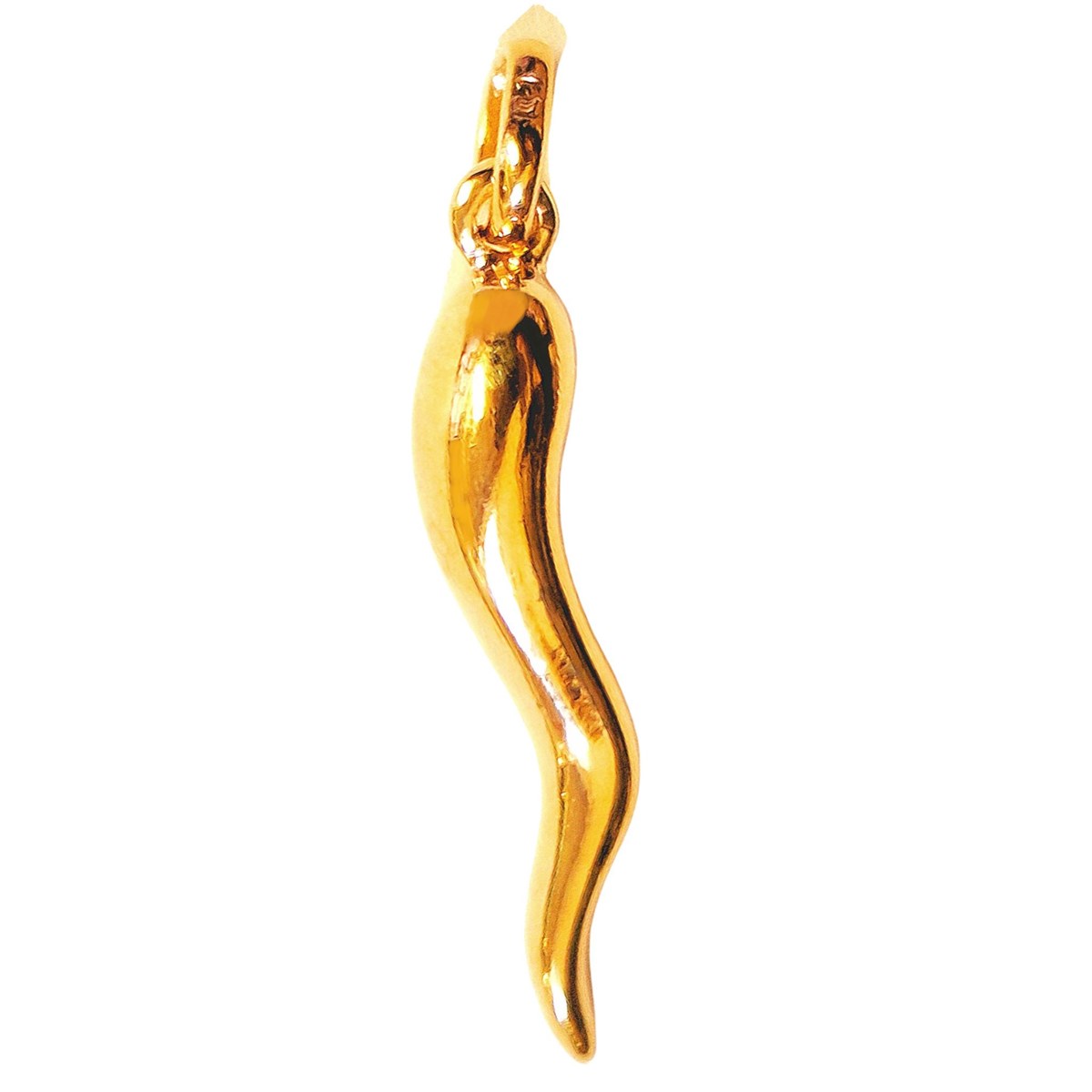 Pendentif Piment Corne d'Abondance en plaqué or
