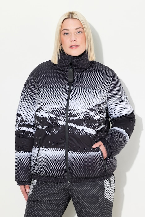 HYPRAR Performance-Pufferjacke, wasserdicht, Stehkragen