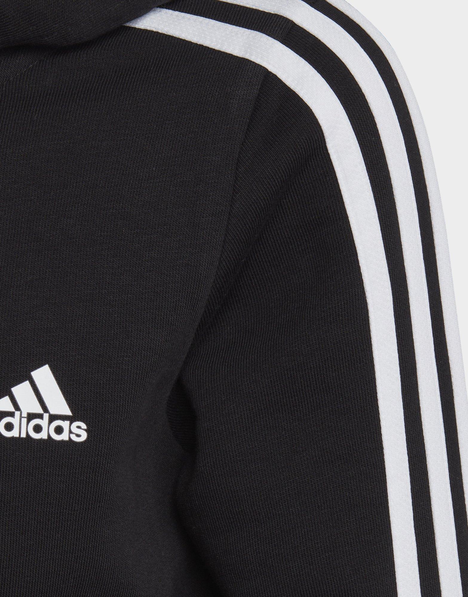 adidas Veste à capuche entièrement zippée Essentials 3-Stripes