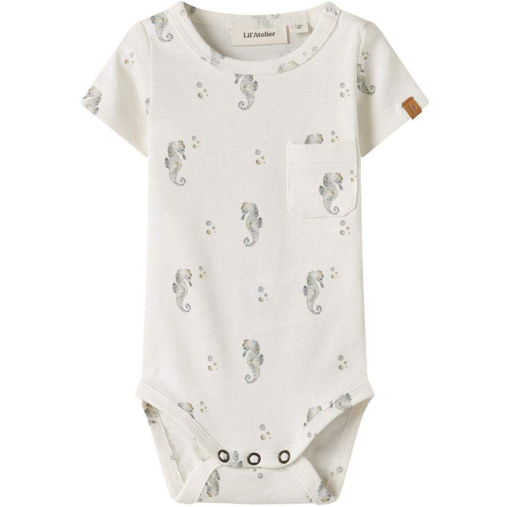 Køb Lil'Atelier Coconut Milk Seahorse Nbmgayo Sev Ss Slim Body Lil