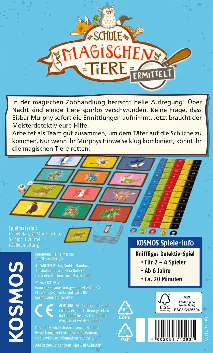 Kartenspiel: Die Schule der magischen Tiere ermittelt – Klarer Fall, Murphy!