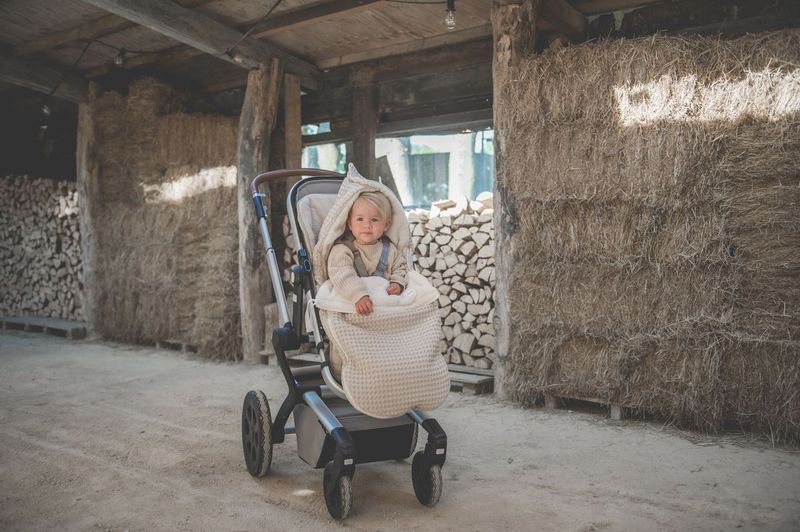 Buggy voetenzak wafel/teddy Oslo