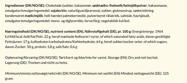 Bagsværd Lakrids Lys Symfoni æske 125 gr.